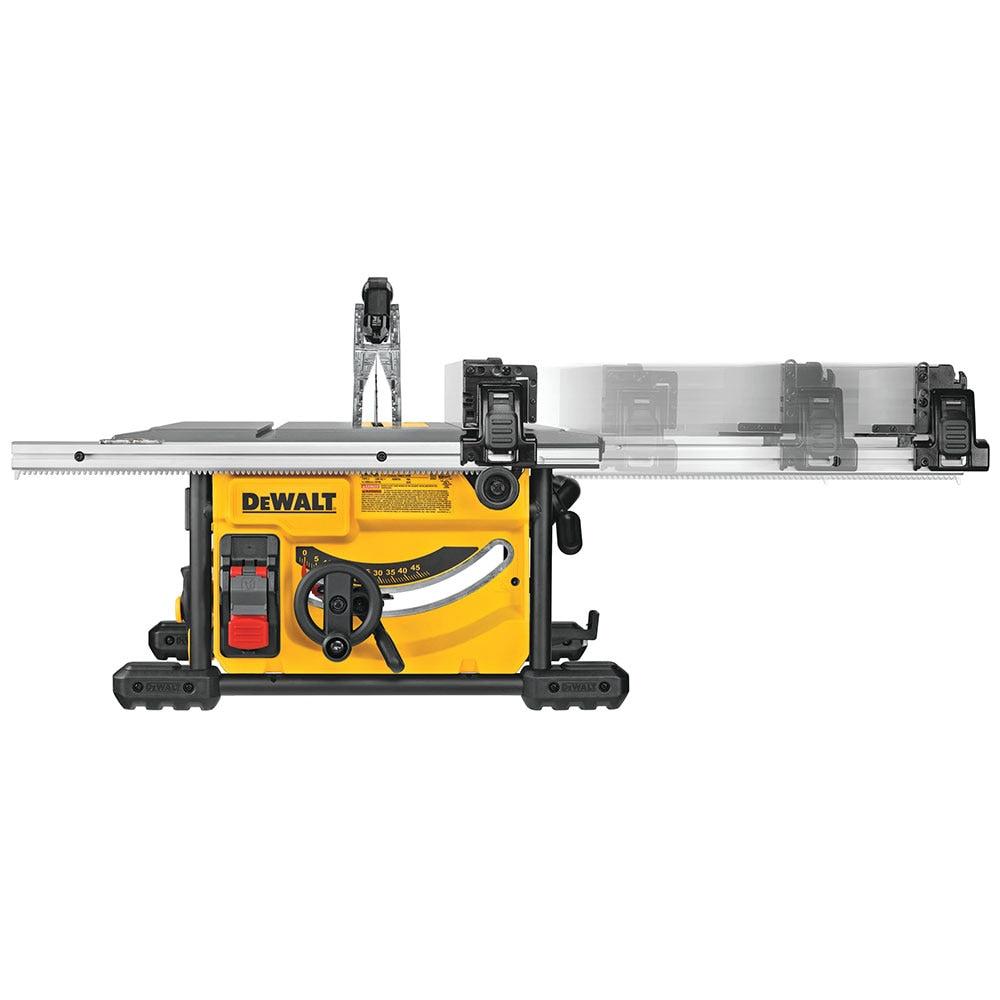 DeWalt DWE7485 8-1/4" Compact Jobsite Table Saw, 15 AMPS