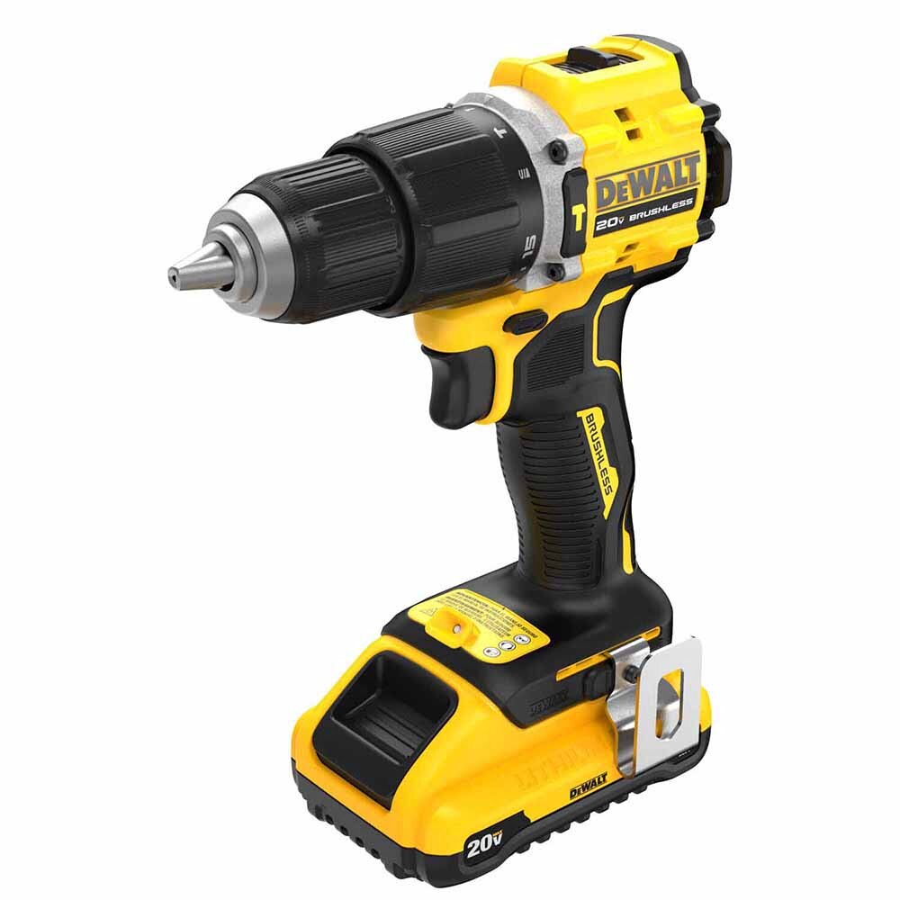 DeWalt DCD799L1 ATOMIC COMPACT SERIES 20V MAX Brushless Cordless 1/2 in. Hammer Drill Kit