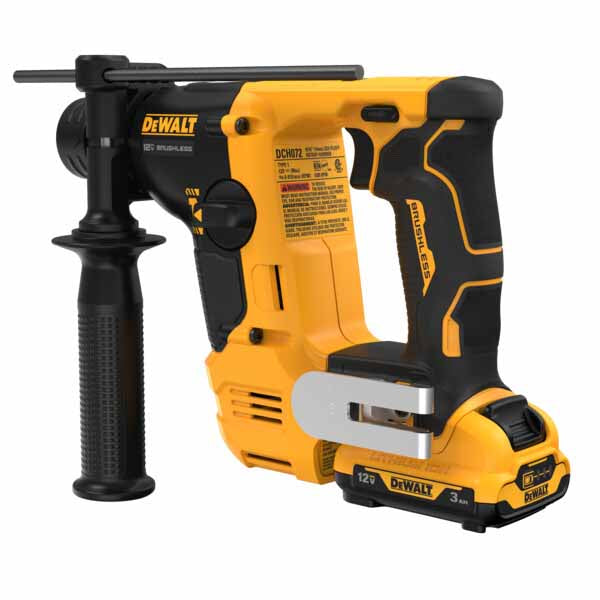 DeWalt DCH072G2 XTREME™ 12V MAX Brushless 9/16 In. SDS PLUS Rotary Hammer