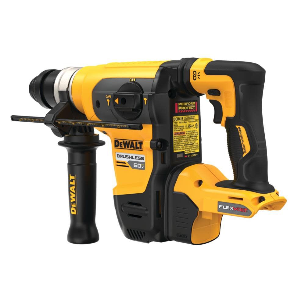 DEWALT DCH416B 60V MAX* 1-1/4 IN BRUSHLESS SDS PLUS ROTARY HAMMER