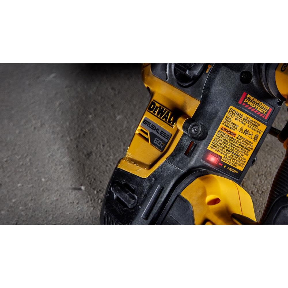DEWALT DCH416B 60V MAX* 1-1/4 IN BRUSHLESS SDS PLUS ROTARY HAMMER