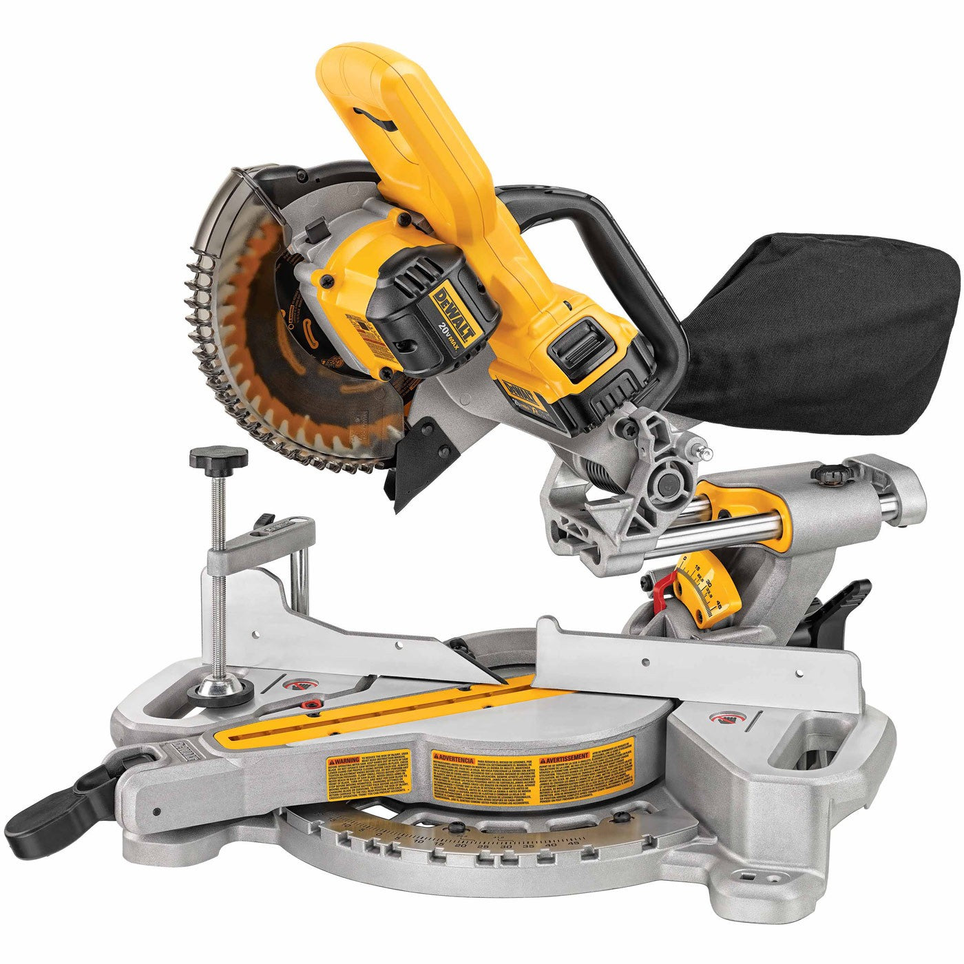 DeWalt DCS361M1 20V MAX 7-1/4" Cordless Sliding Miter Saw Kit
