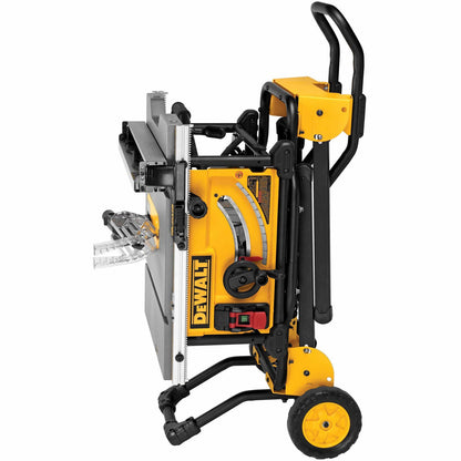 Dewalt DWE7491RS 10" Jobsite Table Saw 32 - 1/2" (82.5cm) Rip Capacity, and a Rolling Stand