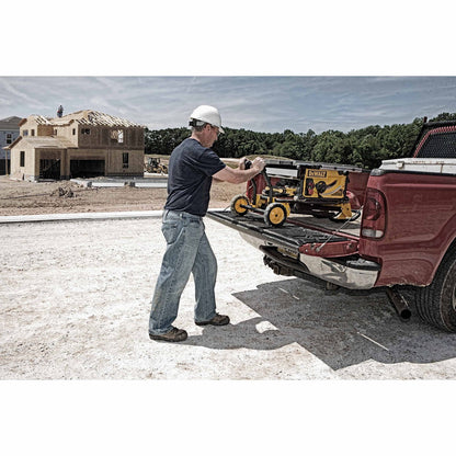 Dewalt DWE7491RS 10" Jobsite Table Saw 32 - 1/2" (82.5cm) Rip Capacity, and a Rolling Stand