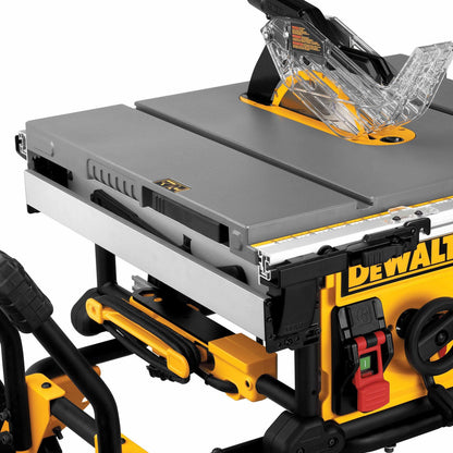 Dewalt DWE7491RS 10" Jobsite Table Saw 32 - 1/2" (82.5cm) Rip Capacity, and a Rolling Stand