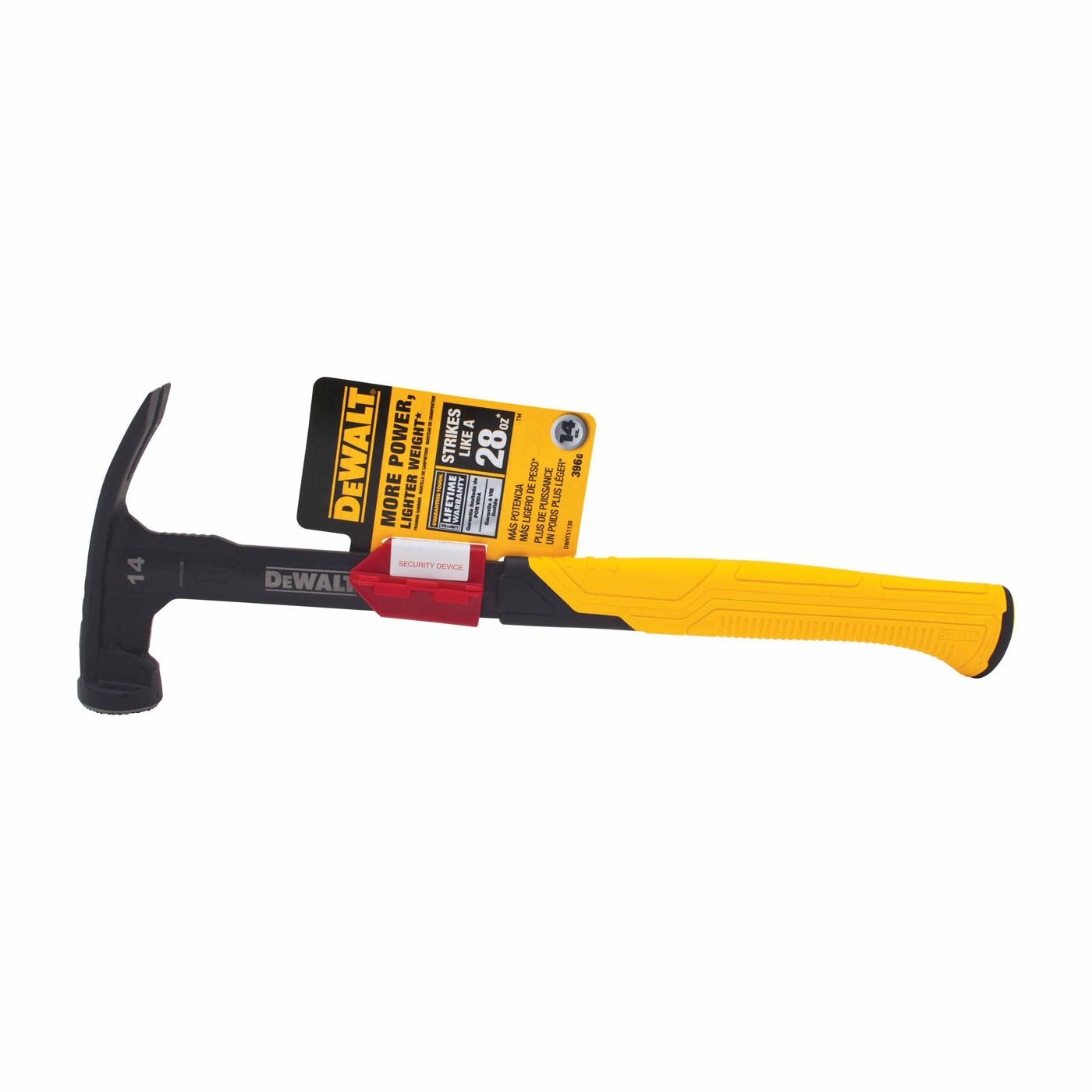 DeWalt DWHT51138X 14 oz MIG Weld Framing Hammer - CF