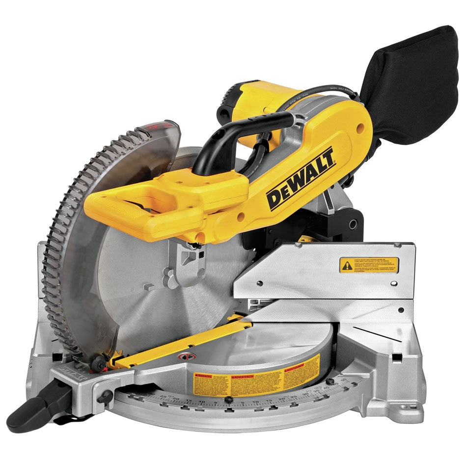 DeWalt DWS716 15Amp 12" Compound Double Bevel Miter Saw (IEC Compliant)