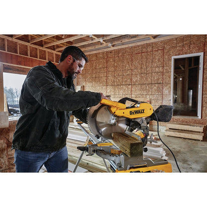 DeWalt DWS716 15Amp 12" Compound Double Bevel Miter Saw (IEC Compliant)