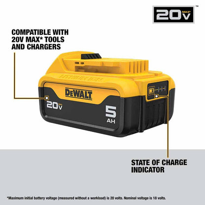 DeWalt DCB205 20V MAX 5 ah Battery