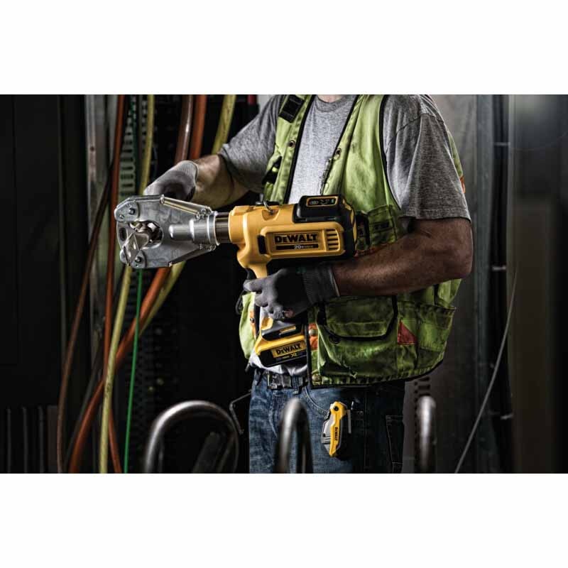 DeWalt DCE350M2 20V MAX Dieless Cable Crimping Tool Kit