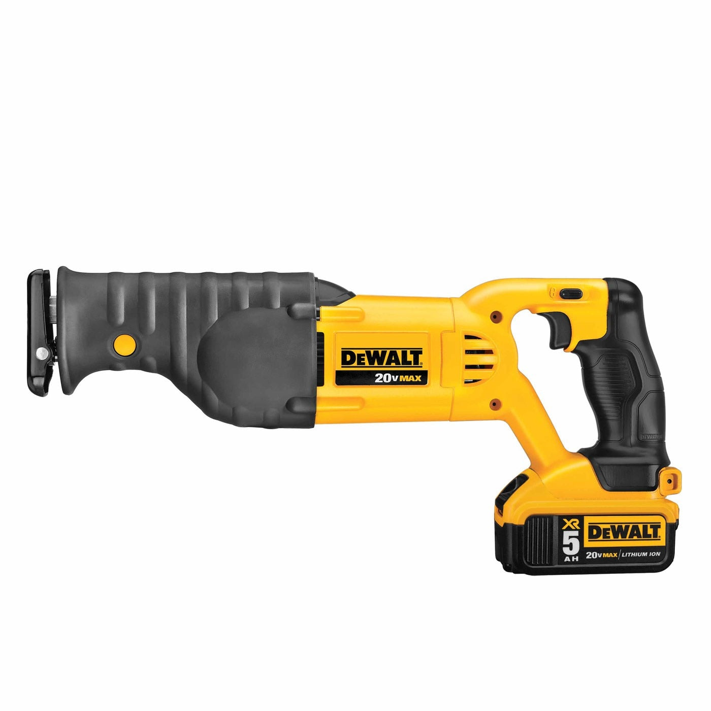 DeWalt DCS380P1 20V MAX Lithium Ion Reciprocating Saw Blade Kit with 5.0 Ah Battery