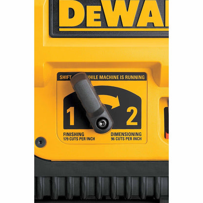 DeWalt DW735 Heavy-Duty 13" Three Knife, Two Speed Thickness Planer