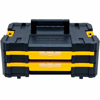 DeWalt DWST17804 TSTAK IV Double Shallow Drawer Case