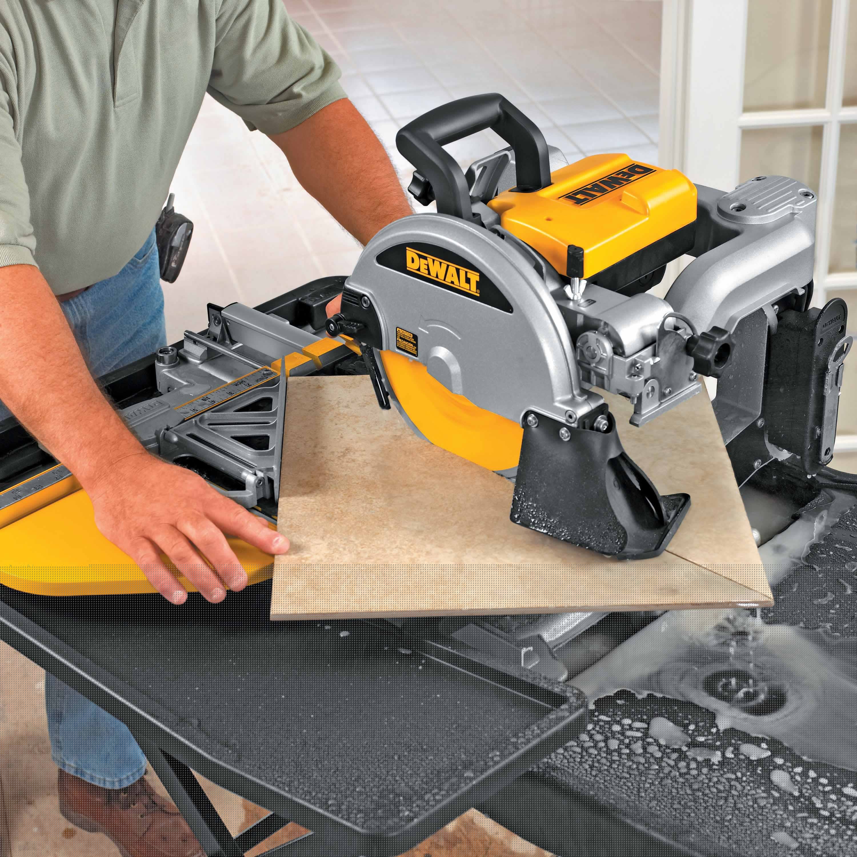 DeWalt D24000 Heavy-Duty 10" Wet Tile Saw