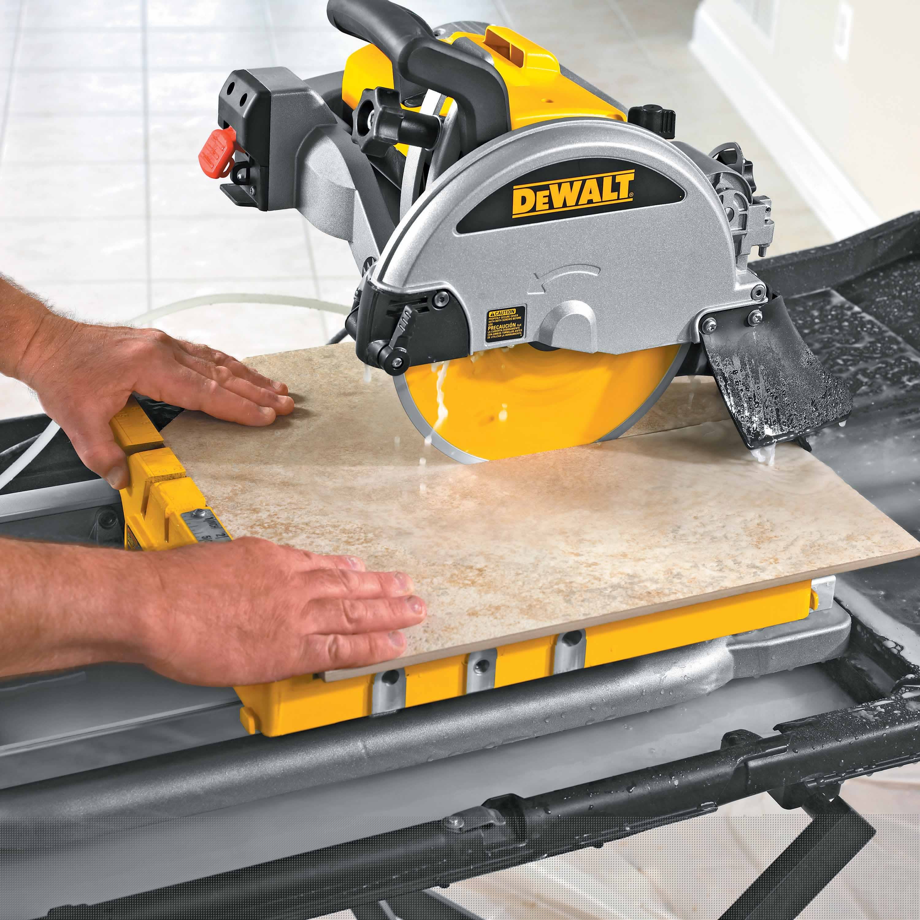 DeWalt D24000 Heavy-Duty 10" Wet Tile Saw