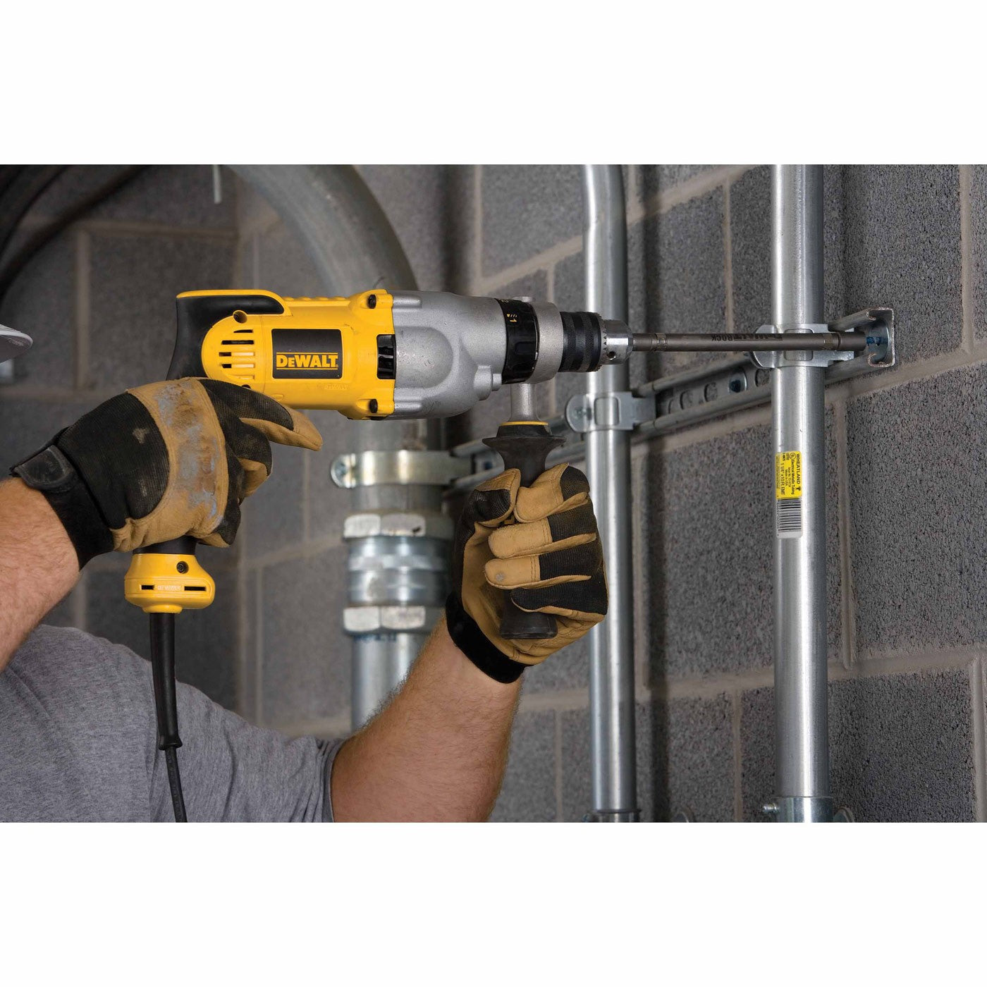 DeWalt DWD520K 1/2" VSR Pistol Grip Hammerdrill Kit