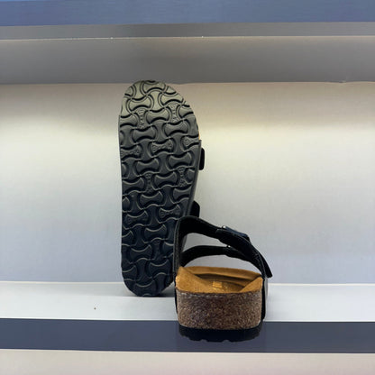 Birkenstock Arizona Smooth Leather Black (Pronta Entrega)