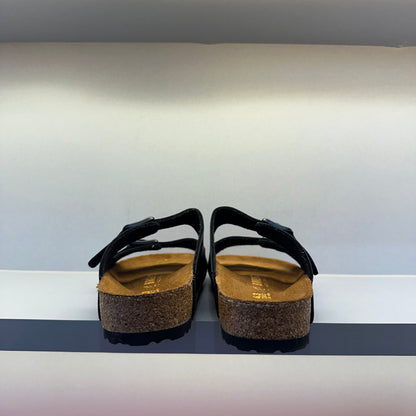 Birkenstock Arizona Smooth Leather Black (Pronta Entrega)