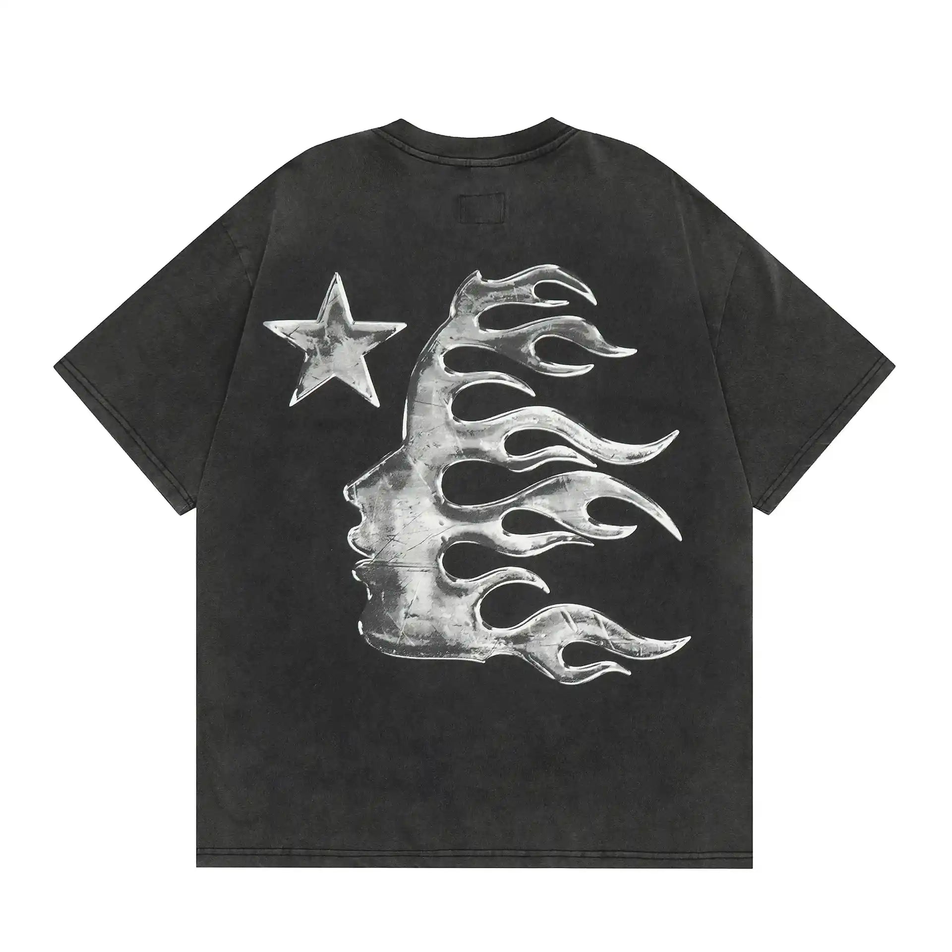 Camiseta Hellstar Washed Logo (Pronta Entrega)