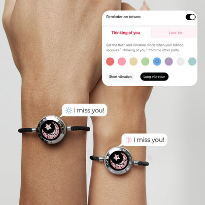 Totwoo Sun & Moon Touch Bracelets Set