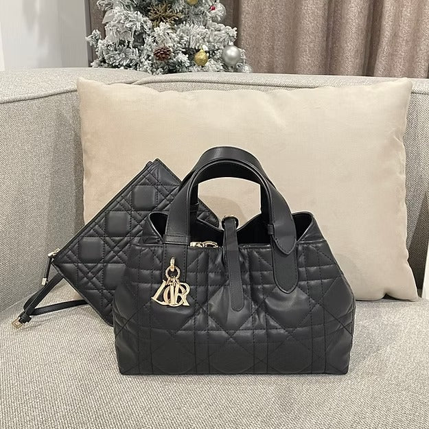 DIOR TOUJOURS VERTIKALE TOTE-CARTERA MEDIANA
