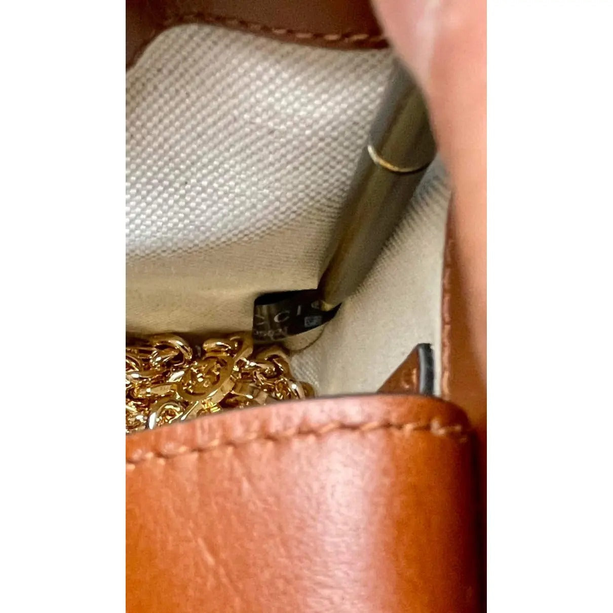 GUCCI DIANA CHICA TOTE-CARTERA CON KRISTALLEN