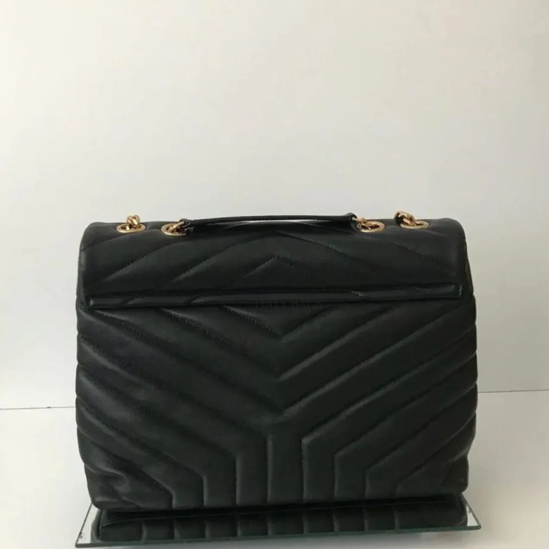 SAINT LAURENT LOULOU SMALL MATELASSÉ CARTERA